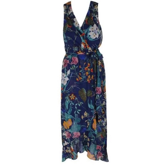 Signature by Sangria Dresses & Skirts - Sangria Women's Printed Surplice Maxi dress